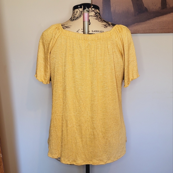 🖤Como Blu Peasant Top 1X - Picture 3 of 5